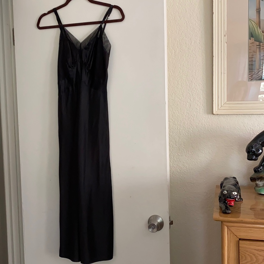 Vintage satin slip dress